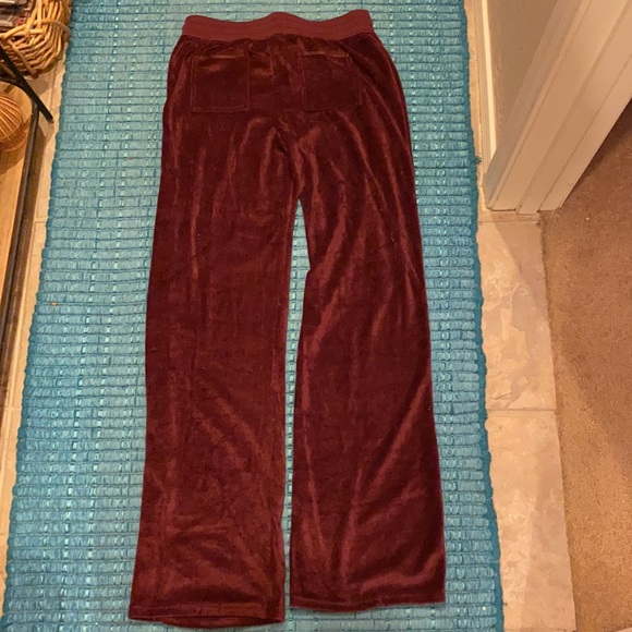 BCBGMaxAzria Retro Velour Pants with Bling - Picture 9 of 10